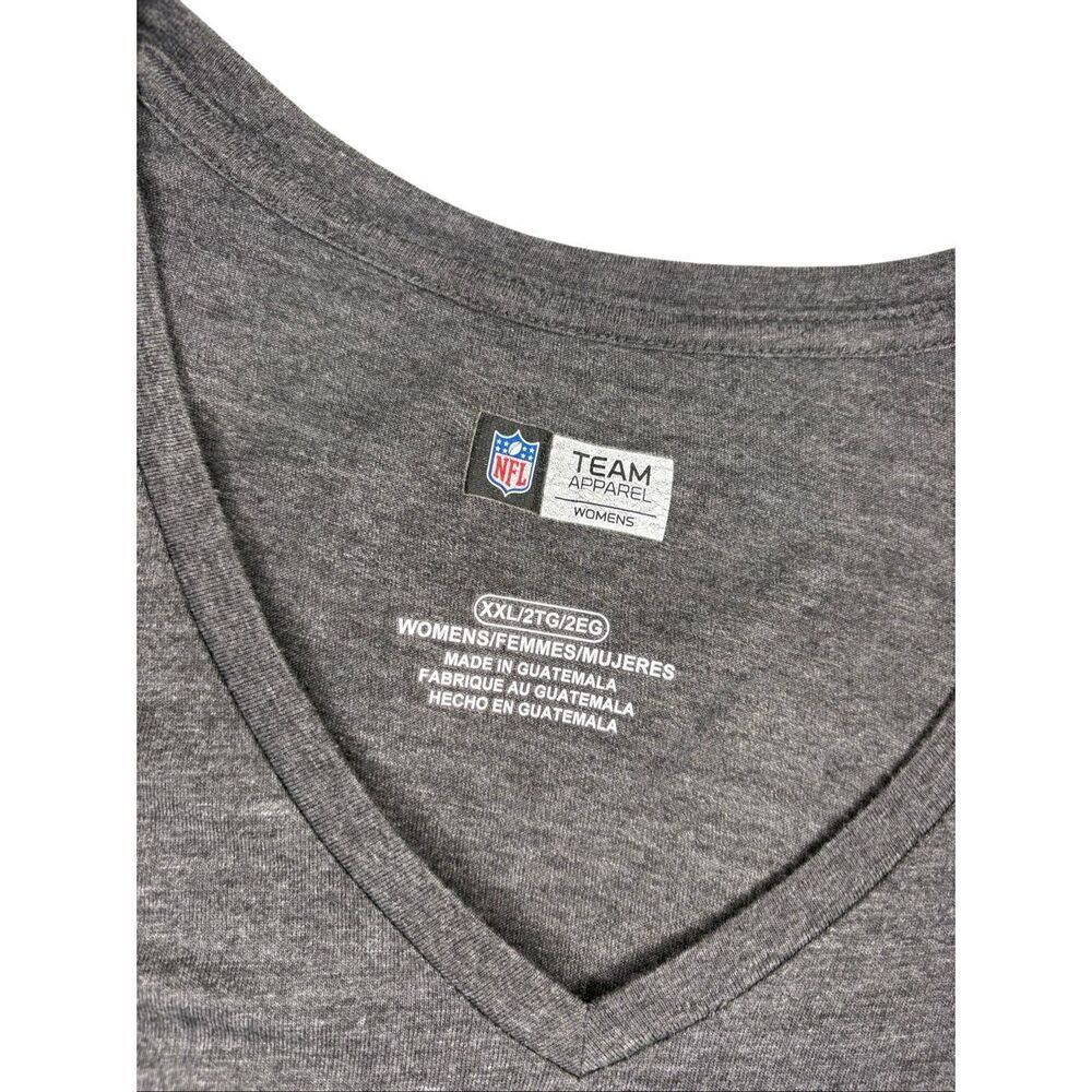 NFL Philadelphia Eagles gray v-neck graphic t-shirt - XXL - Picture 3 of 7